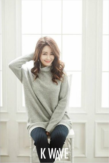'개콘 미녀' 김지민, 무결점 화보 공개