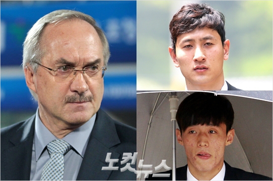 울리슈틸리케축구대표팀감독은부임후처음으로각각독일과잉글랜드에서활약하는지동원(오른쪽위)과김보경(오른쪽아래)을대표팀에소집해직접경기력을점검하기로했다.(노컷뉴스DB)