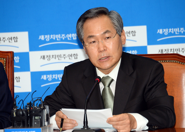 ▲우윤근원내대표(사진=새정치민주연합)