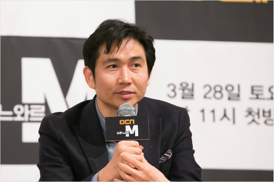 OCN'실종느와르M'의연출을맡은이승영PD.(CJE&M제공)