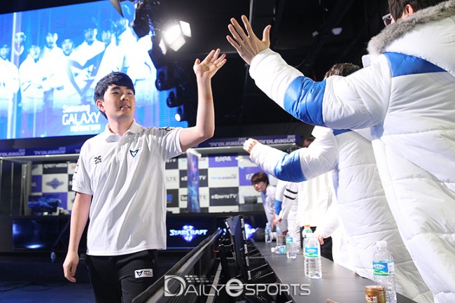 삼성 갤럭시 칸이 3연승을 달리는 배경에는 고참 김기현(왼쪽)의 복귀가 큰 영향을 미쳤다.