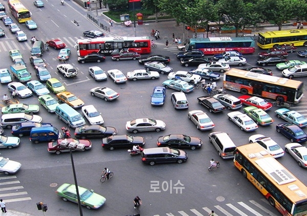 ▲꼬리물기유형.(사진제공=경남경찰청)