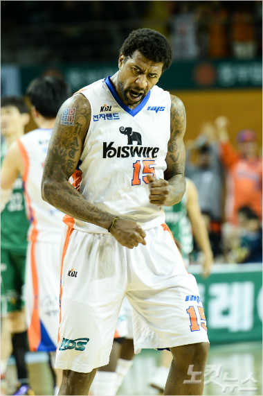 인천전자랜드의플레이오프진주를이끈리카르도포웰(사진/KBL)