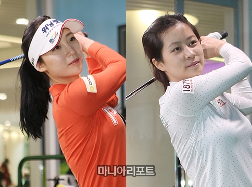 ▲최예지(왼쪽)와이세라.