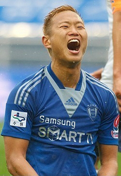 정대세선수(사진=수원삼성/자료사진)