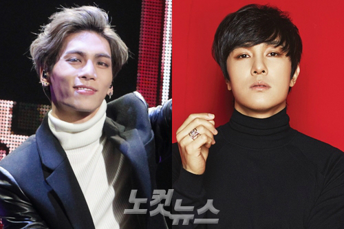 샤이니종현(왼쪽),신화김동완(자료사진)