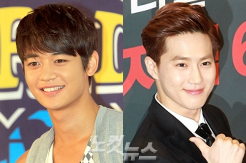 샤이니민호(왼쪽),엑소수호(자료사진)