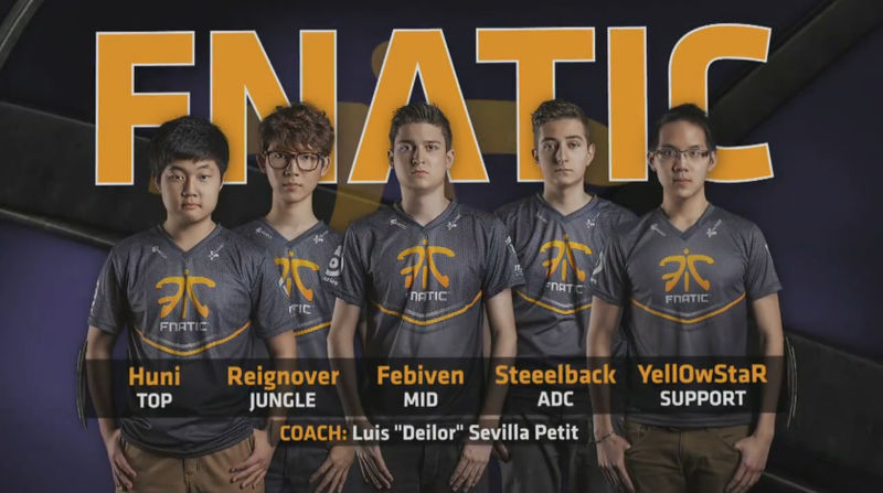 프나틱 선수들(사진=LoL e스포츠피디아 발췌).