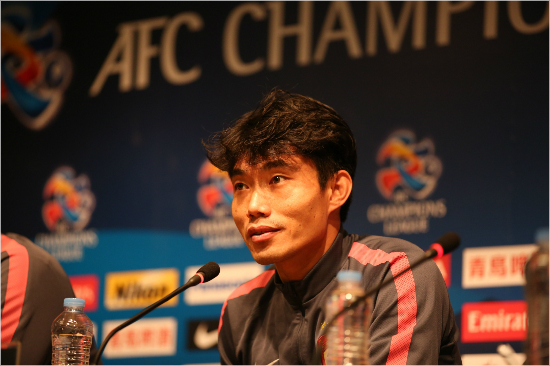 광저우에버그란데의주장인미드필더정쯔는지난2월열린FC서울과홈경기에이어원정에서도승점3점을챙기겠다는자신감가득한출사표를던졌다.(자료사진=FC서울)