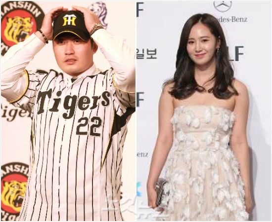 "사랑의힘으로7세이브"일본언론들이오승환과소녀시대유리의열애에큰관심을보이고있다.(자료사진)
