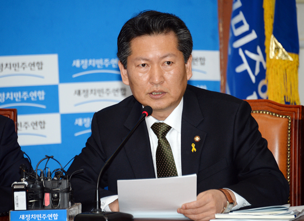 ▲정청래최고위원(사진=새정치민주연합홈페이지)