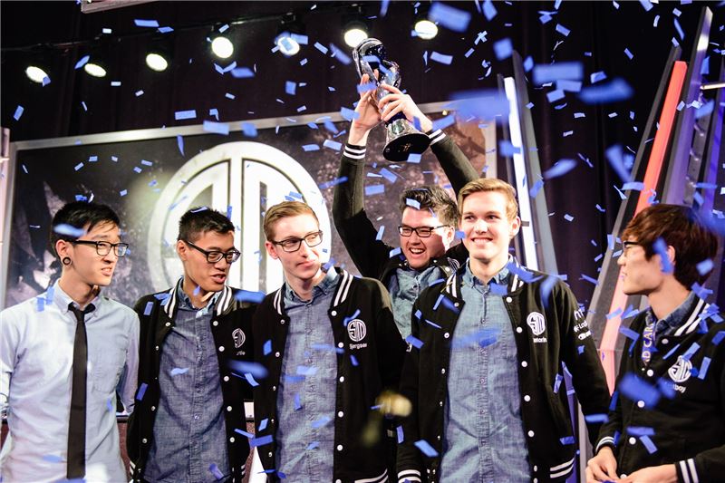 북미 LCS에서 우승한 TSM.(사진=라이엇게임즈 코리아 홈페이지 발췌)