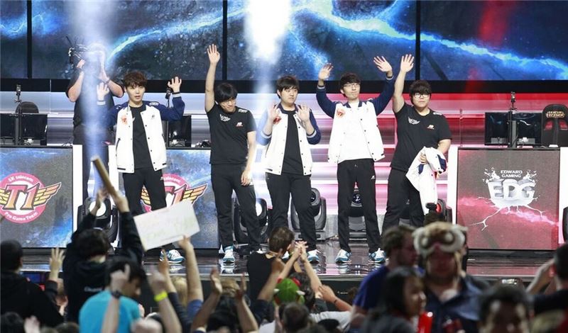 SK텔레콤 T1.(사진=라이엇게임즈 제공)