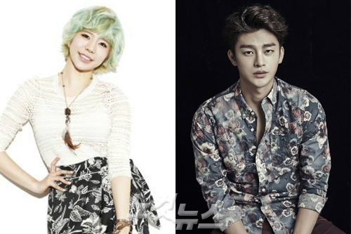 써니(왼쪽),서인국(자료사진)