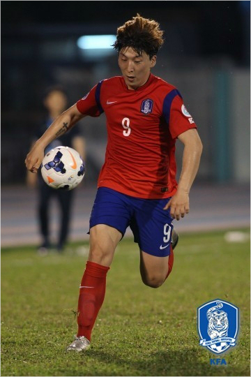 한국여자축구선수가운데독보적인체격조건을자랑하는박은선은유럽리그에서활약하는경험을살려2015국제축구연맹(FIFA)여자월드컵에서매경기1개이상의공격포인트를목표로한다.(자료사진=대한축구협회)