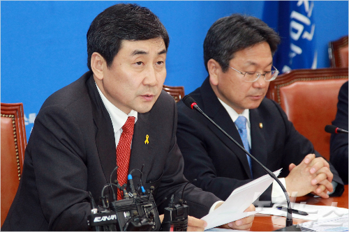새정치민주연합이종걸원내대표(윤창원기자)