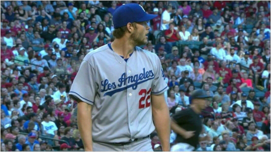 클레이튼커쇼.(홈페이지영상캡처)