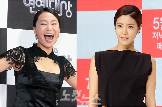 왼쪽부터개그맨정주리와배우이윤지.(자료사진)