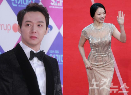 배우박유천(왼쪽)과천우희(자료사진/노컷뉴스)