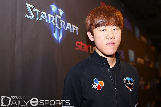 CJ 한지원, 스타리그 4강 동족전을 막아라