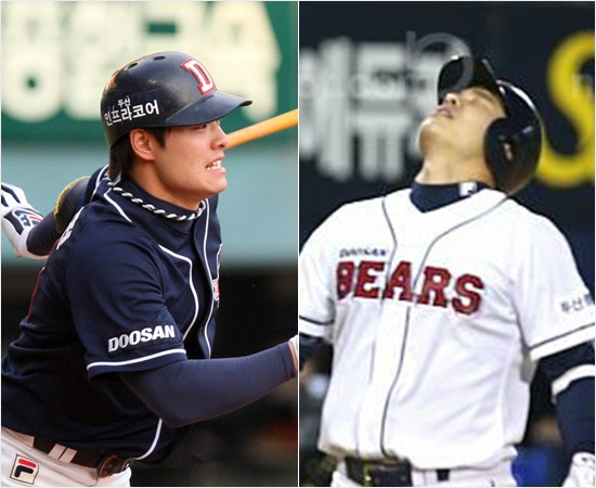 '괴로웠고,죄송했다'27일마산NC원정에서벤치클리어링도중상대투수에게공을던진사실을뒤늦게나마실토하며용서를구한두산외야수민병헌.(자료사진=두산베어스)