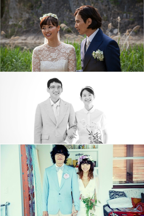 위부터배우원빈-이나영부부,배우봉태규-사진작가하시시박부부,가수이상순-이효리부부.(이든나인제공,이음컨텐츠제공,이효리팬카페캡처)