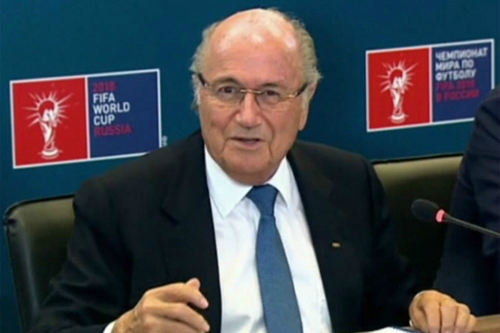 제프블래터FIFA회장(사진=유튜브영상캡처)