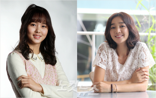 배우김소현과수애.(자료사진)