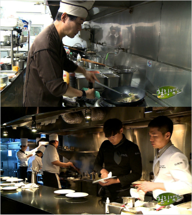 위부터이연복셰프와최현석셰프.(SBS제공)