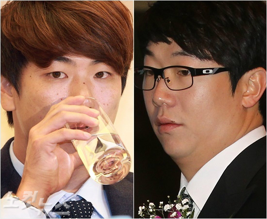 '지난해는물먹었지만...'2014시즌뒤해외진출자격을얻은SK김광현(왼쪽)과KIA양현종은기대보다낮은몸값에MLB진출이무산됐다.(자료사진=황진환기자,KIA타이거즈)