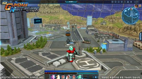 SD건담 넥스트 에볼루션의 마을 전경