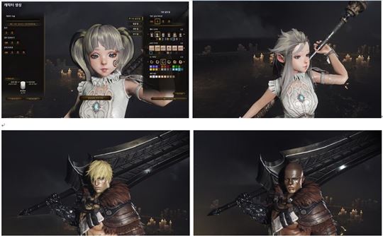 캐릭터 커스터마이징, 플레어(상), 소울브레이커(하)