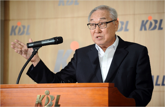 KBL김영기총재(사진제공/KBL)