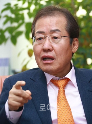 ▲홍준표경남도지사.