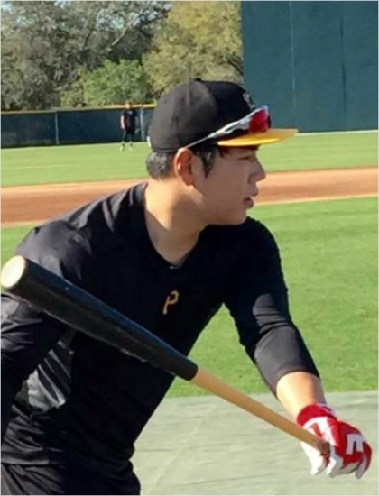 6월에이어7월에도좀처럼부진에서벗어나지못하고있는피츠버그강정호.(자료사진=피츠버그)