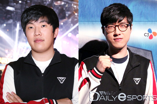 최호선(왼쪽)과 박성균.