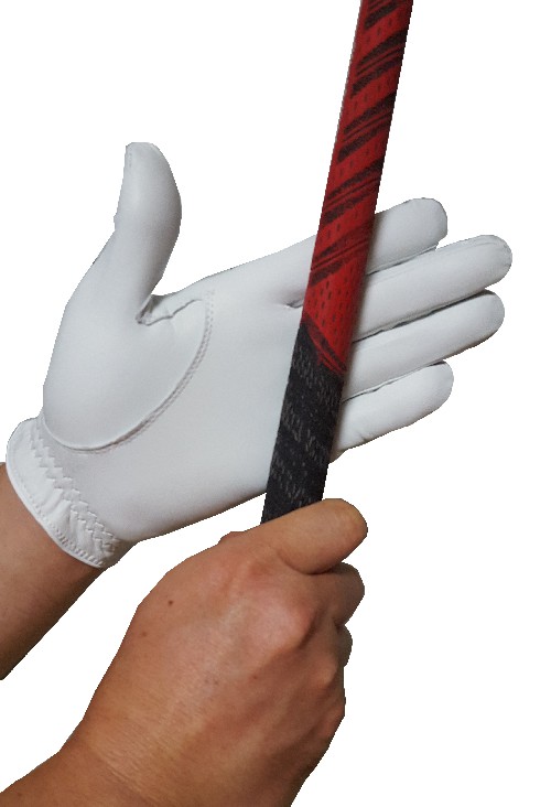 ▲스윙스피드증대에도움이되는핑거그립.