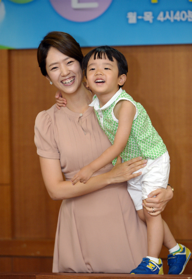아들과함께출연하는고민정아나운서