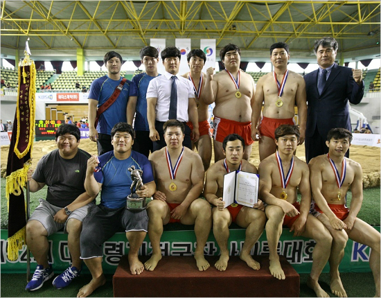 씨름 울산동구청, 10년 만에 대통령기 탈환