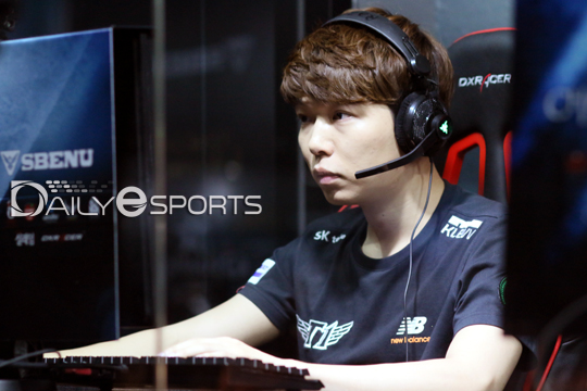 SK텔레콤 장경환 "CJ전 패배, 아쉽지만 약이 될 것"