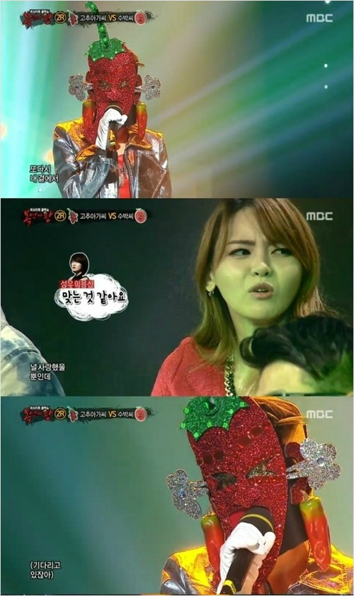 MBC복면가왕방송화면캡처.