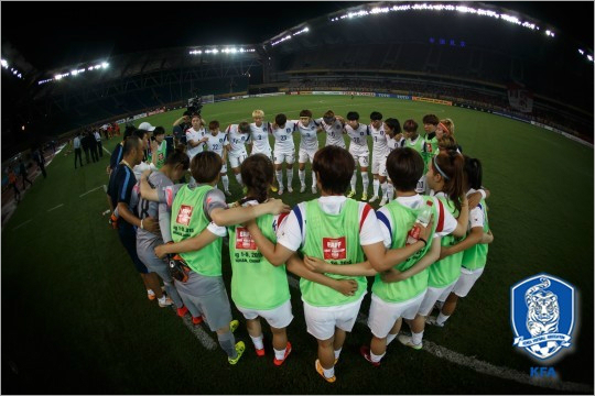 여자축구대표팀(사진제공/대한축구협회)