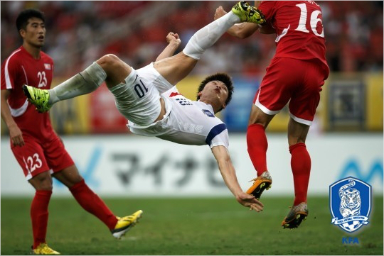 K리그에서도역동적인동작으로다양한골맛을봤던이종호는생애첫'태극마크'를달았던동아시안컵에서도A매치데뷔골을넣는등인상적인활약을선보였다.(자료사진=대한축구협회)
