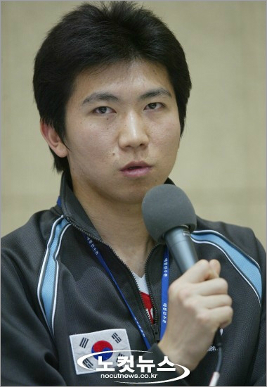 문대성의뒤를이어IOC선수위원후보로선정된남자탁구간판유승민.(자료사진)