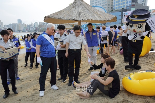 부산 남부경찰서 “지금 어데 보고 있노? 몰카촬영 NO”