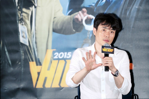 영화'베테랑'을연출한류승완감독(사진=CJ엔터테인먼트제공)