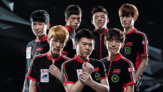 2015 롤드컵 진출을 확정 지은 LGD 게이밍.(사진=esportspedia.com 발췌)