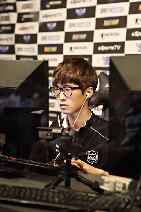 팀106 소속의 유영혁.