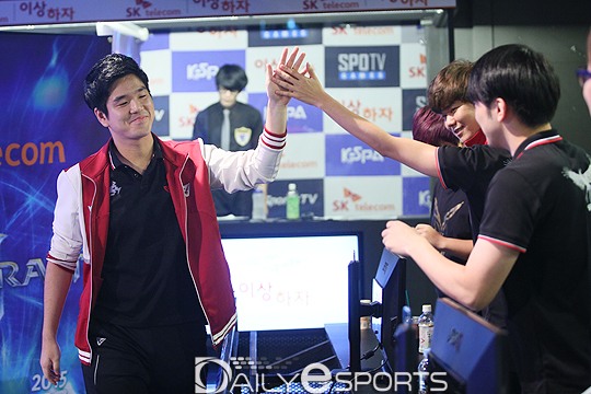 SK텔레콤 어윤수와의 대결에서 승리한 스베누 박수호.