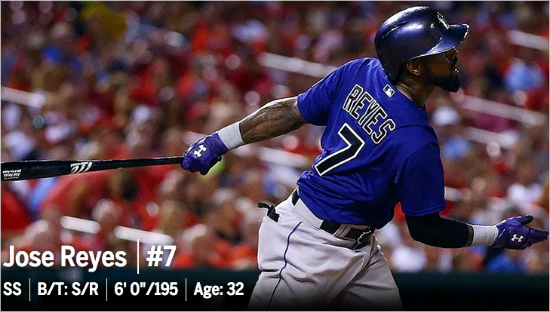 호세레예스.(MLB.com캡처)